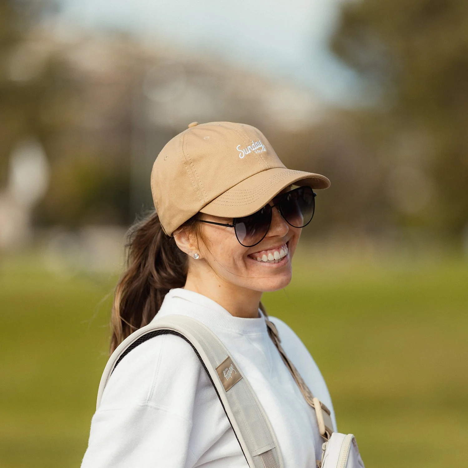 Sunday Golf Dad Hat | Khaki Pants - Image 3