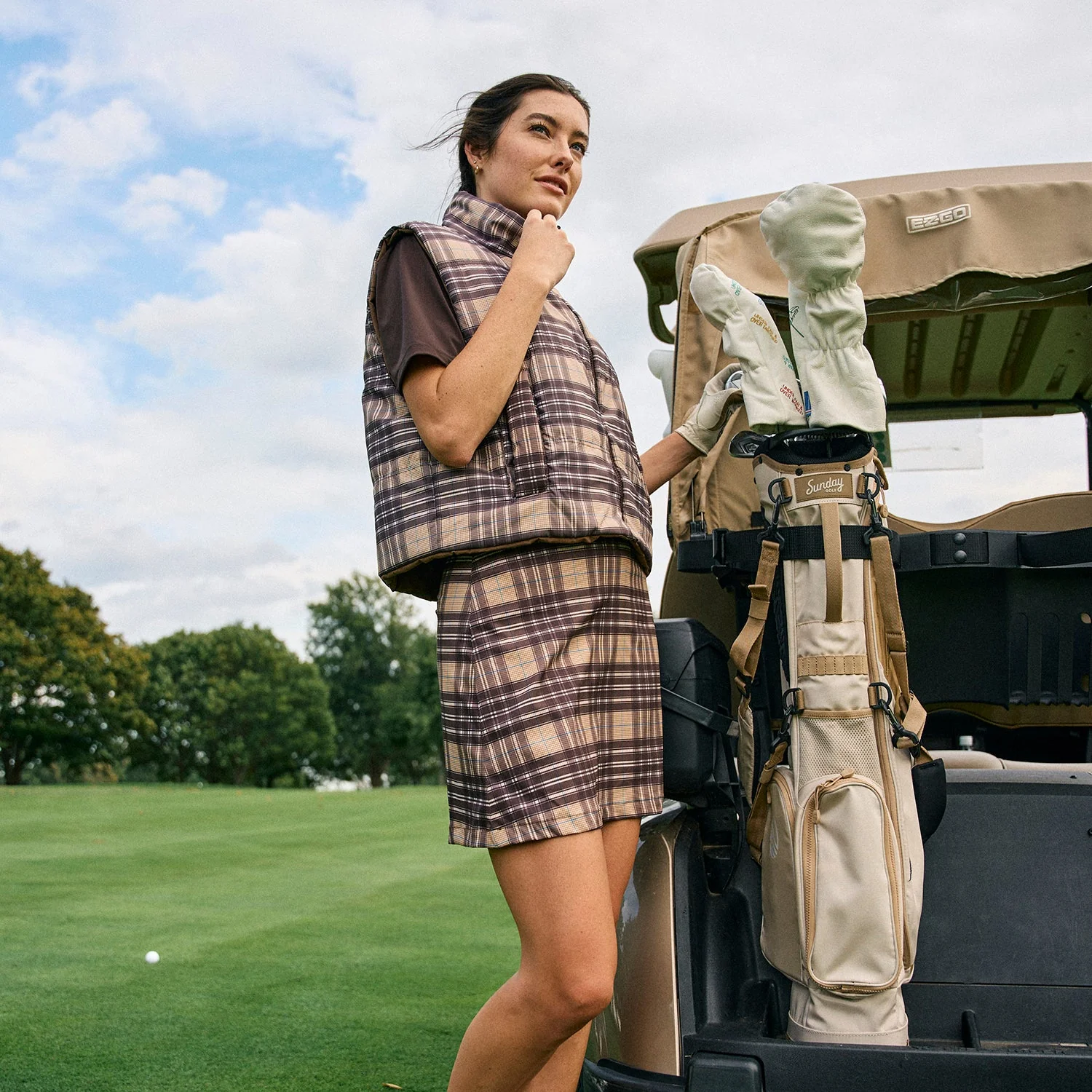 El Camino | Toasted Almond Walking Golf Bag - Image 8