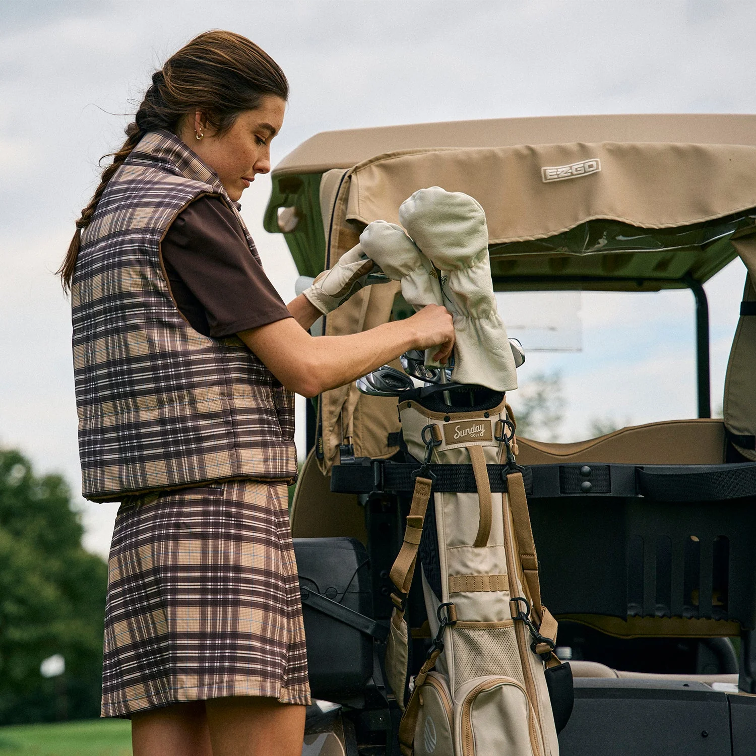 El Camino | Toasted Almond Walking Golf Bag - Image 9