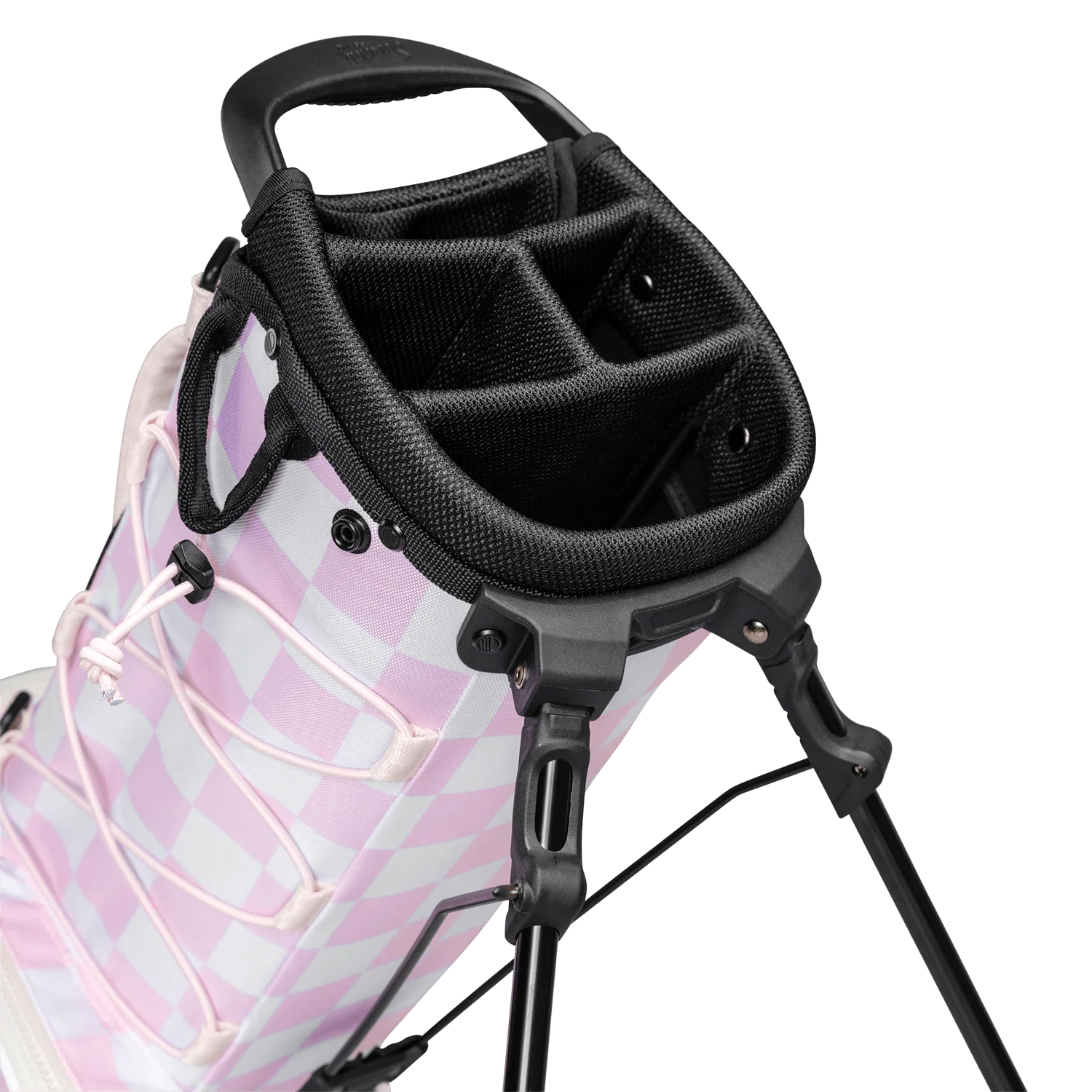 Recess Kids Golf Bag | Pink/White Checker - Image 4