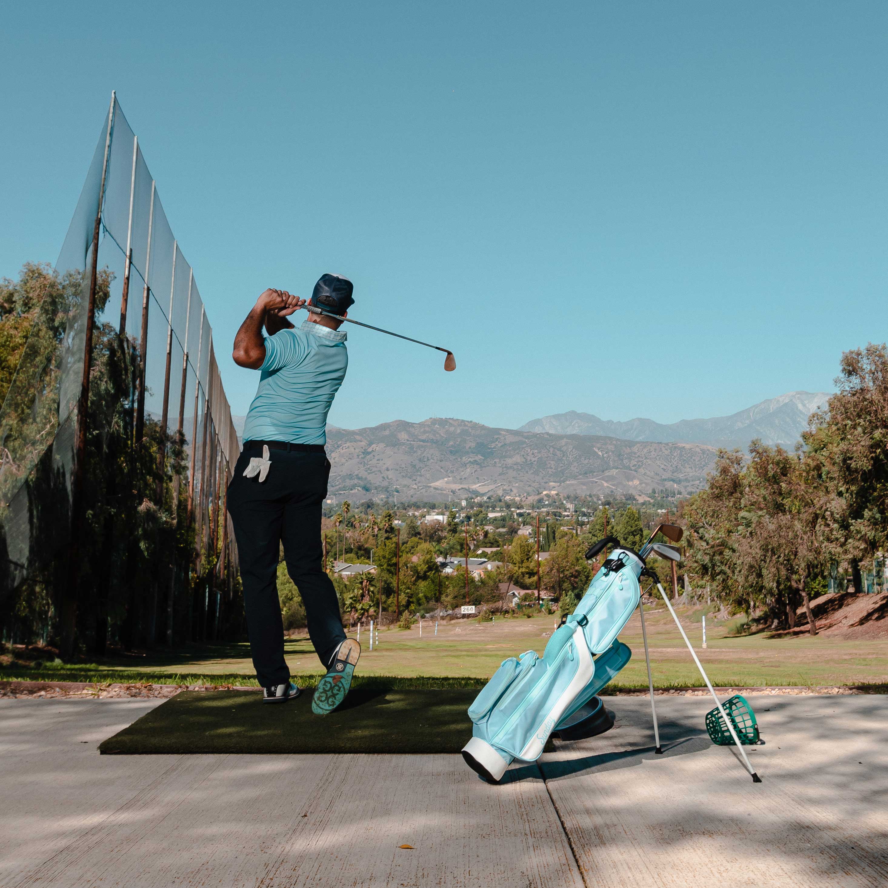 The Loma | Yourmyboy Blue Par 3 Bag - Image 6
