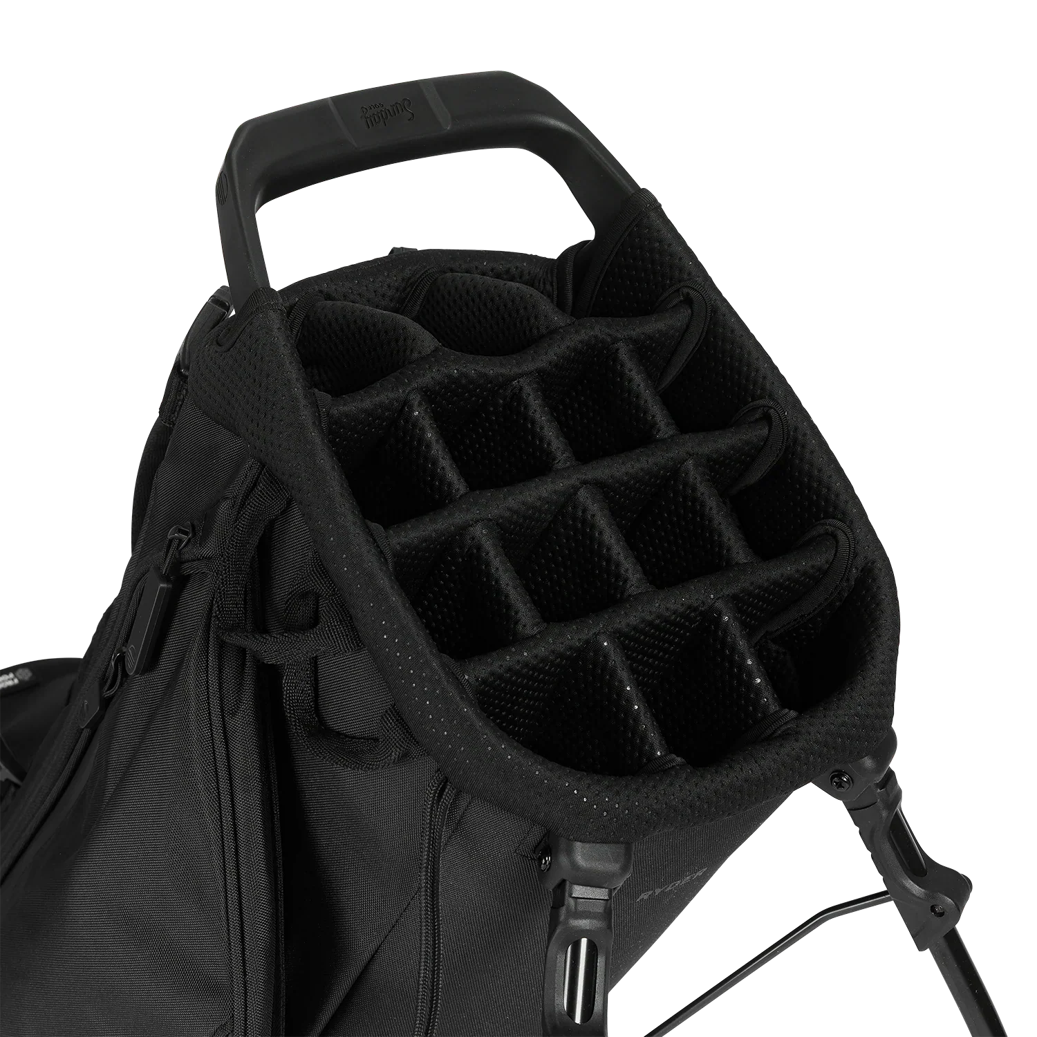 Ryder 14 | Matte Black Full Size Stand Bag - Image 3