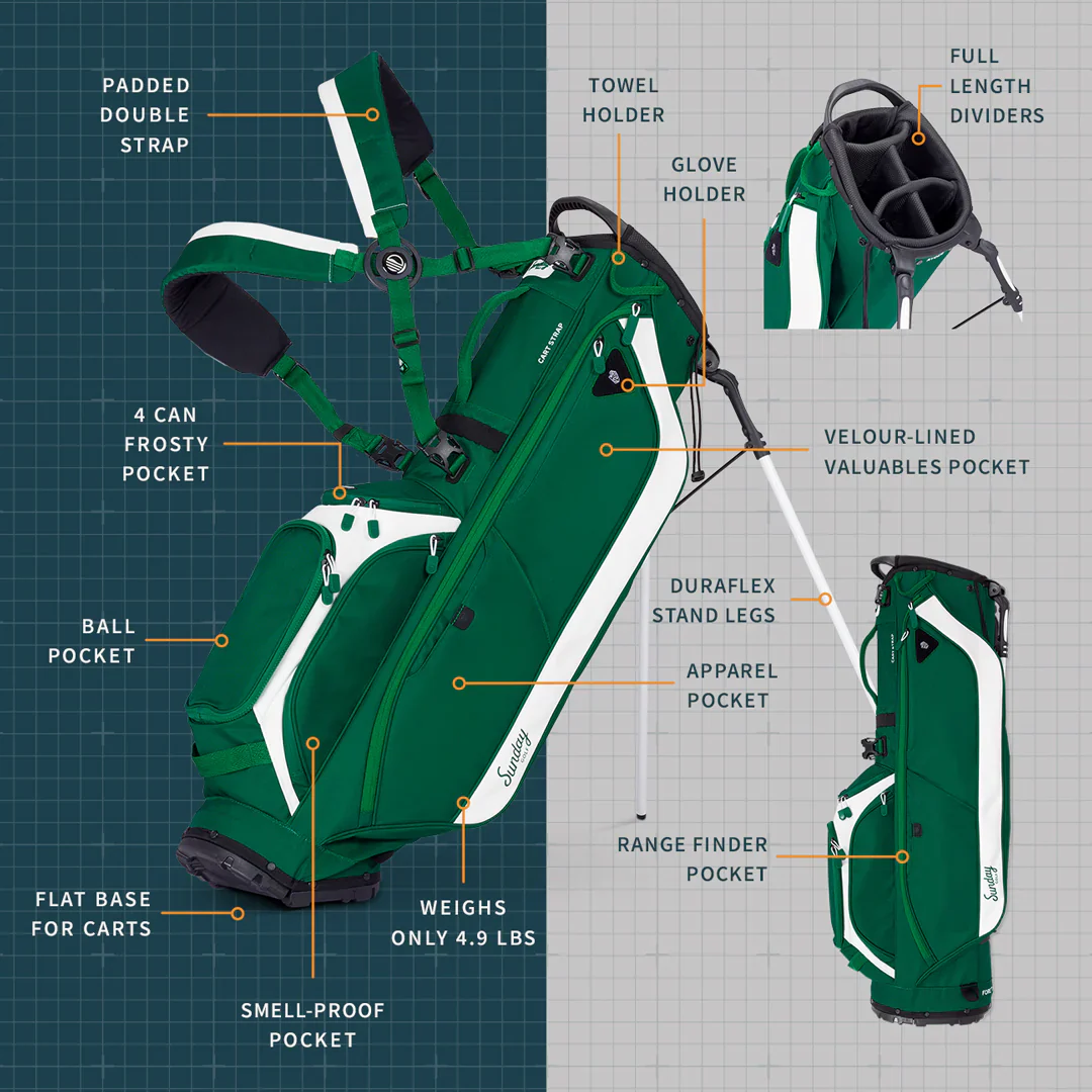 Ryder | Evergreen Full Size Stand Bag - Image 2