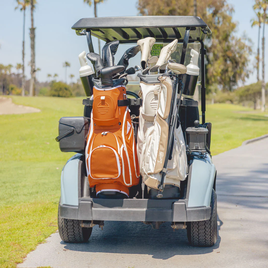 The Big Rig | Burnt Orange Cart Bag - Image 7