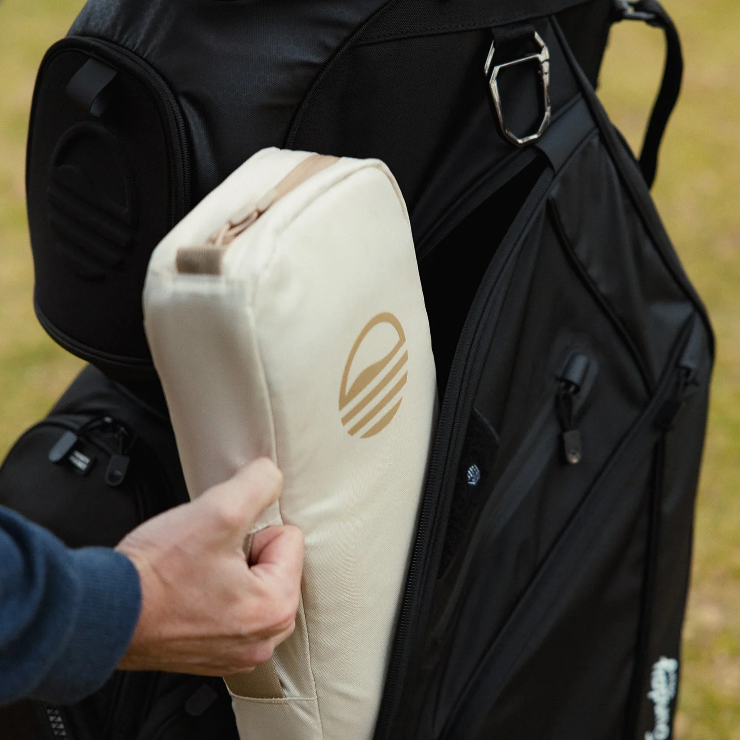 The Big Rig | Heather Gray Cart Bag - Image 7