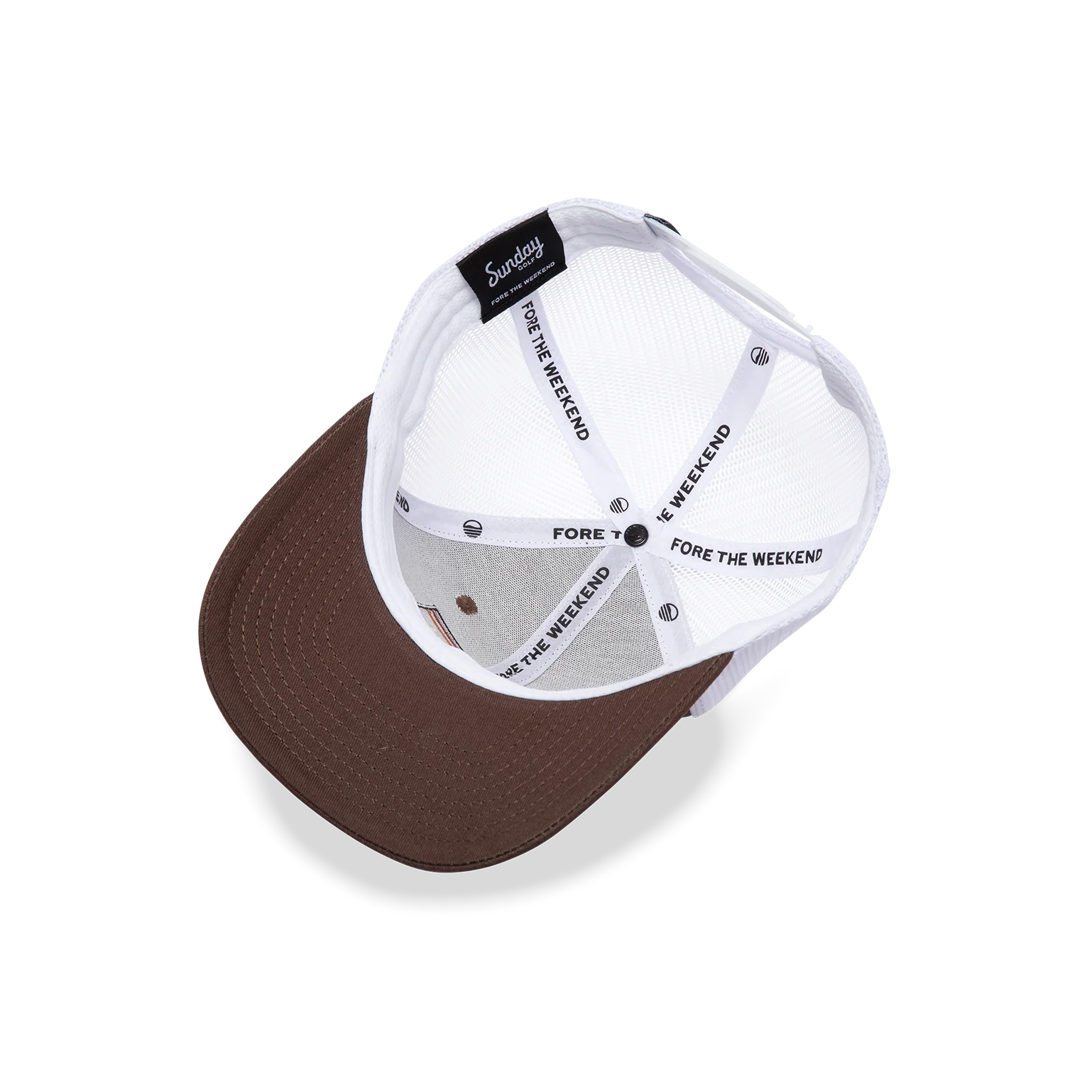 Trucker Golf Hat | Brown - Image 3