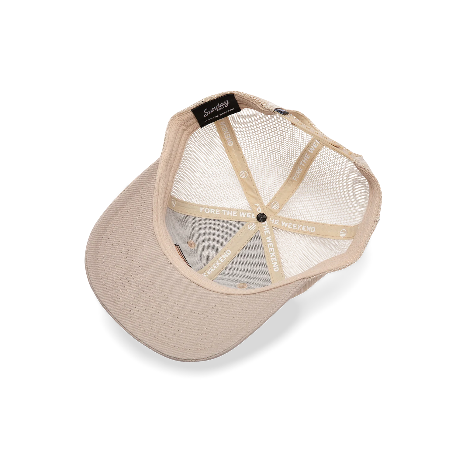 Trucker Golf Hat | Tan - Image 3